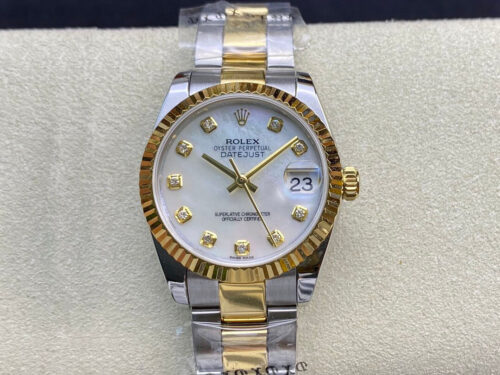 Rolex Datejust M278273-0027 31MM EW Factory Fritillary Dial Replica Watch