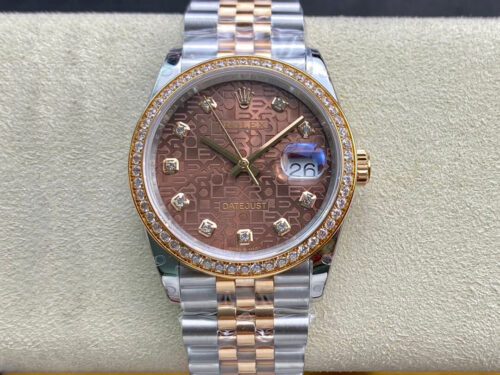 Rolex Datejust M126281RBR-0013 BP Factory Rose Gold Replica Watch