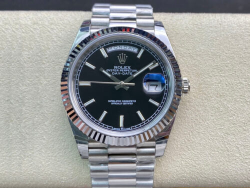 Rolex Day Date M228236-0003 EW Factory Stainless Steel Replica Watch
