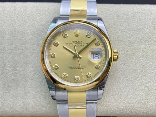 Rolex Datejust M126203-0018 EW Factory Diamond-set Dial Replica Watch