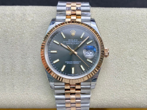 Rolex Datejust M126231-0013 EW Factory Rose Gold Replica Watch