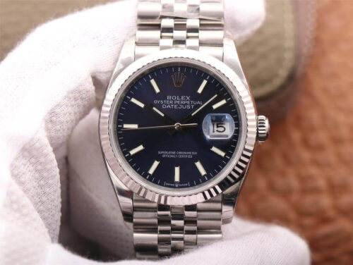 Rolex Datejust M126234-0017 EW Factory Stainless Steel Replica Watch