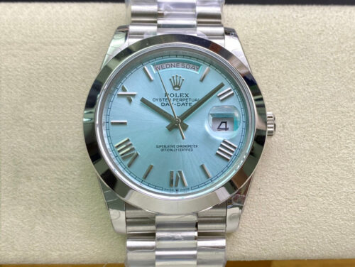 Rolex Day Date M228206-0044 EW Factory Stainless Steel Replica Watch