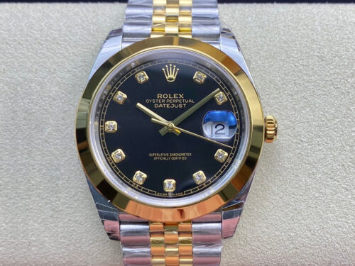 Rolex Datejust M126303-0006 EW Factory Yellow Gold Replica Watch