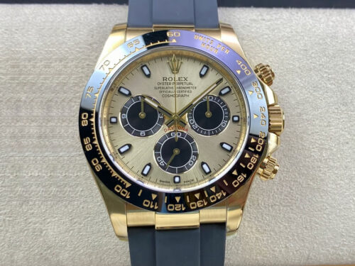 Rolex Cosmograph Daytona M116518LN-0048 Clean Factory Champagne Dial Replica Watch