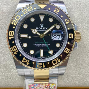 Rolex GMT Master II 116713-LN-78203 Clean Factory Yellow Gold Replica Watch