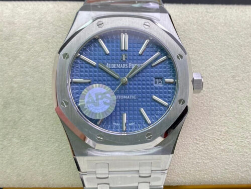 Audemars Piguet Royal Oak 15400ST.OO.1220ST.03 APS Factory Blue Dial Replica Watch