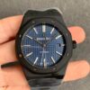 Audemars Piguet Royal Oak 15400 DLC Version ZF Factory Frosted Blue Dial Replica Watch