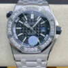 Audemars Piguet Royal Oak Offshore 15703 JF Factory Stainless Steel Strap Replica Watch