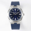 Vacheron Constantin Overseas 4500V PPF Factory Blue Rubber Strap Replica Watch