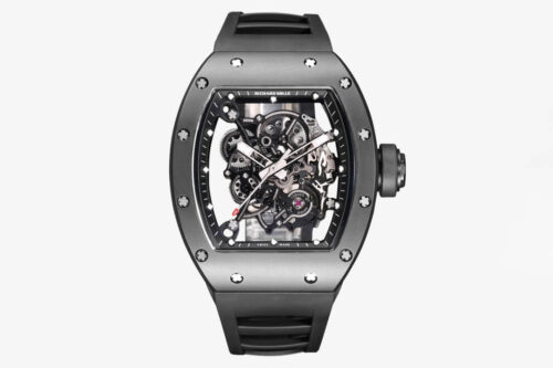 Richard Mille RM-055 BBR Factory Black Ceramic Case Replica Watch