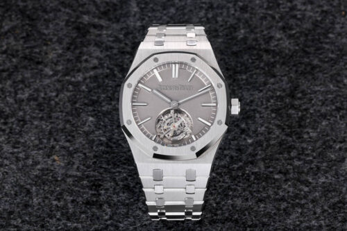Audemars Piguet Royal Oak Tourbillon 26530TI.OO.1220TI.01 R8 Factory Dark Grey Dial Replica Watch