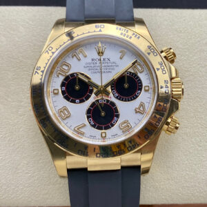 Rolex Cosmograph Daytona 116528 Clean Factory Yellow Gold Replica Watch