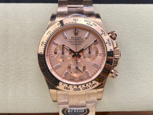 Rolex Daytona M116505-0012 BT Factory Rose Gold Replica Watch