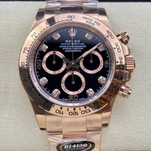 Rolex Daytona M116505-0015 BT Factory Diamond-set Dial Replica Watch