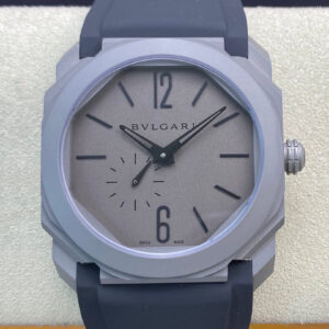 Bvlgari Octo Finissimo BV Factory V2 Rubber Strap Replica Watch