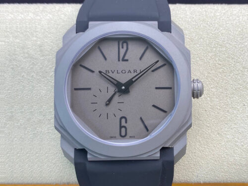 Bvlgari Octo Finissimo BV Factory V2 Rubber Strap Replica Watch