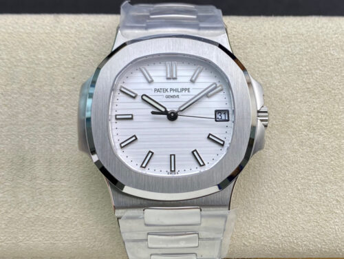 Patek Philippe Nautilus 5711/1A-011 3K Factory White Dial Replica Watch