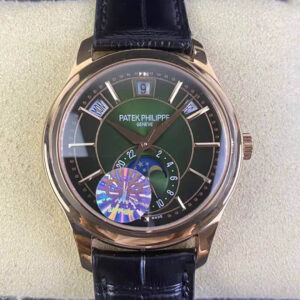 Patek Philippe Complications 5205R-011 GR Factory V2 Rose Gold Replica Watch