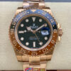 Rolex GMT Master II M126715CHNR-0001 Clean Factory Rose Gold Replica Watch