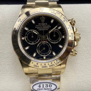 Rolex Cosmograph Daytona M116508-0004 Clean Factory Gold Case Replica Watch