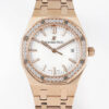 Audemars Piguet Royal Oak 77351OR.ZZ.1261OR.01 8F Factory Silver Dial Replica Watch