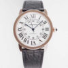 RONDE DE CARTIER W6701009 AF Factory White Dial Replica Watch