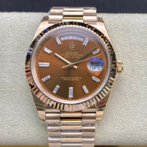 Rolex Day Date 228235 EW Factory V2 Rose Gold Replica Watch