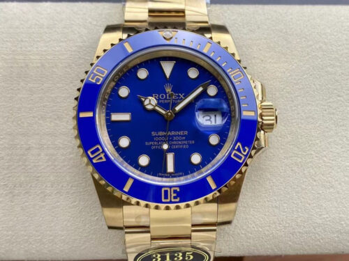 Rolex Submariner M116618LB-0003 Clean Factory Blue Bezel Replica Watch