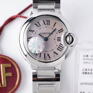 Ballon Bleu De Cartier 28MM AF Factory Stainless Steel Strap Replica Watch