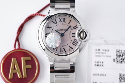 Ballon Bleu De Cartier 28MM AF Factory Stainless Steel Strap Replica Watch