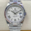 Rolex Day Date 228239-83419 EW Factory Silver Dial Replica Watch
