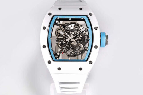 Richard Mille RM-055 BBR Factory White Ceramic Case Replica Watch