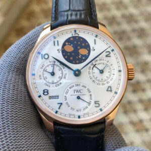 IWC Portuguese Perpetual Calendar IW503405 APS Factory Red Gold Replica Watch