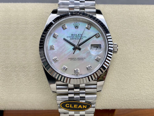 Rolex Datejust M126334-0020 Clean Factory Mother-of-pearl Dial Replica Watch