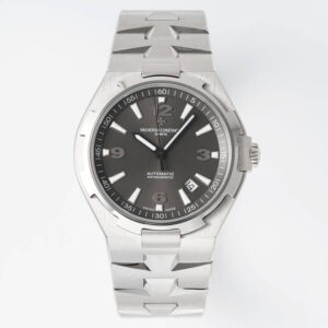 Vacheron Constantin Overseas 47040 PPF Factory Stainless Steel Gray Dial Replica Watch