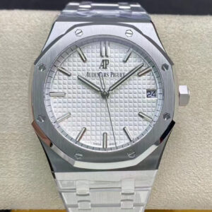 Audemars Piguet Royal Oak 15500ST.OO.1220ST.04 ZF Factory V2 White Dial Replica Watch