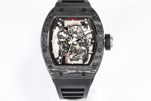 Richard Mille RM055 NTPT BBR Factory Black Carbon Fiber Dial Replica Watch