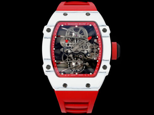 Richard Mille RM27-02 Rafael Nadal Tourbillon RM Factory Red Rubber Strap Replica Watch
