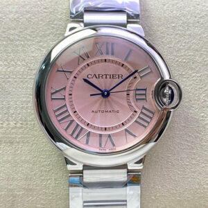 Ballon Bleu De Cartier 36MM WSBB0007 3K Factory Stainless Steel Strap Replica Watch