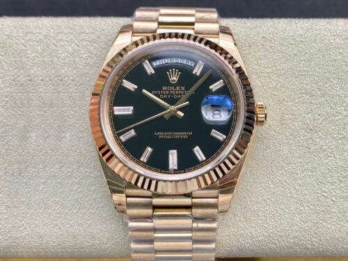 Rolex Day Date 228238a EW Factory V2 Rose Gold Replica Watch