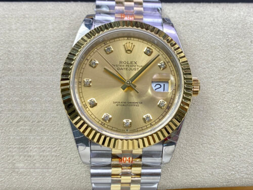 Rolex Datejust M126333-0012 GM Factory Champagne Dial Replica Watch