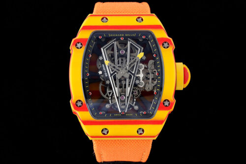 Richard Mille RM27-03 Rafael Nadal Tourbillon RM Factory Orange Strap Replica Watch