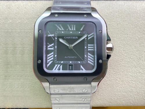 Cartier Santos WSSA0037 GF Factory V2 Stainless Steel Strap Replica Watch