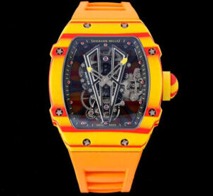 Richard Mille RM27-03 Rafael Nadal Tourbillon RM Factory Orange Rubber Replica Watch