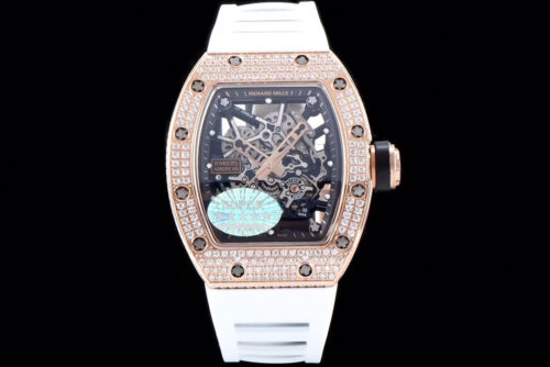 Richard Mille RM035 Americas KV Factory Rose Gold Diamond Case Replica Watch