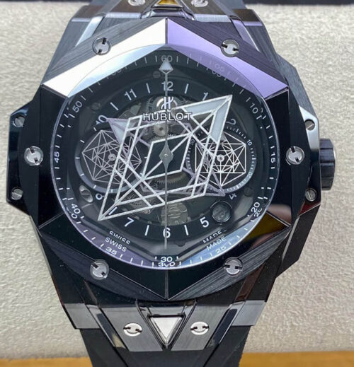 Hublot Big Bang Sang Bleu II 418.CX.1114.RX.MXM20 BB Factory Black Ceramics Replica Watch