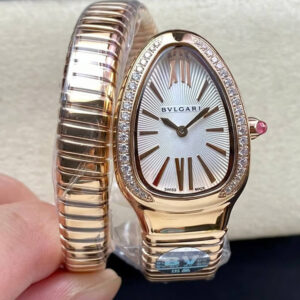 Bvlgari Serpenti 103003 BV Factory Silvery White Dial Replica Watch