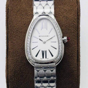 Bvlgari Serpenti 103361 BV Factory Silver White Dial Replica Watch