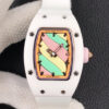 Richard Mille RM-07 Bon Bon RM Factory White Rubber Strap Replica Watch